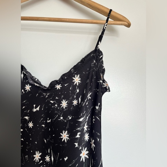 ARITZIA Wilfred Daisy Black Tank Top XS - Picture 4 of 6
